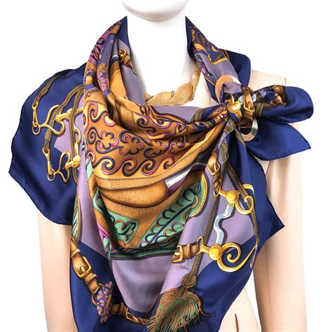 hermes knot|Hermes silk scarf styling.